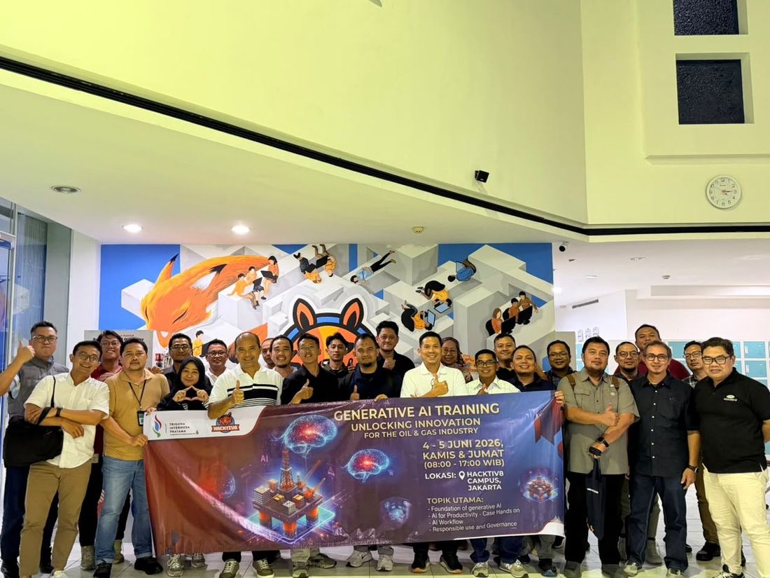 Peserta pelatihan Generative AI TCM & TIP