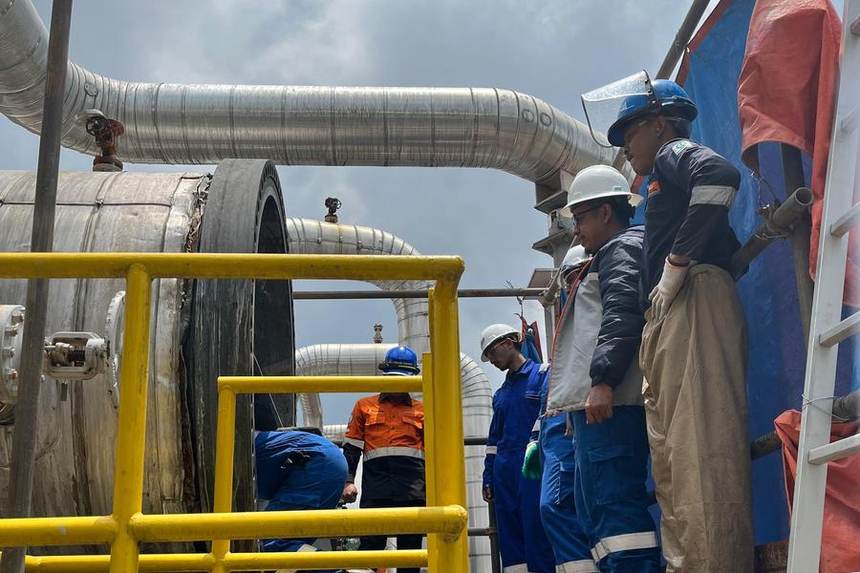 Pembersihan heat exchanger ORC