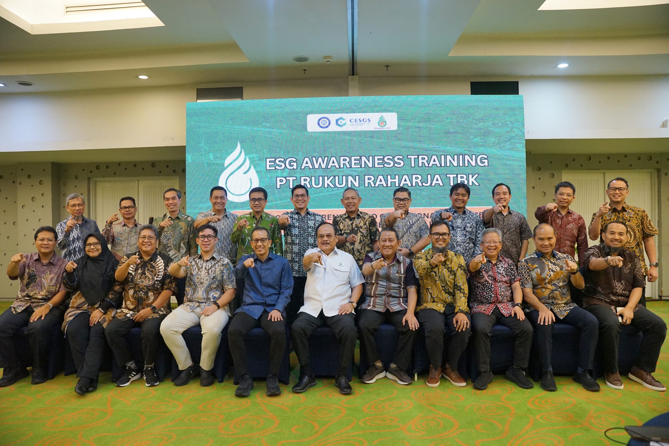 Panggung acara Family Gathering