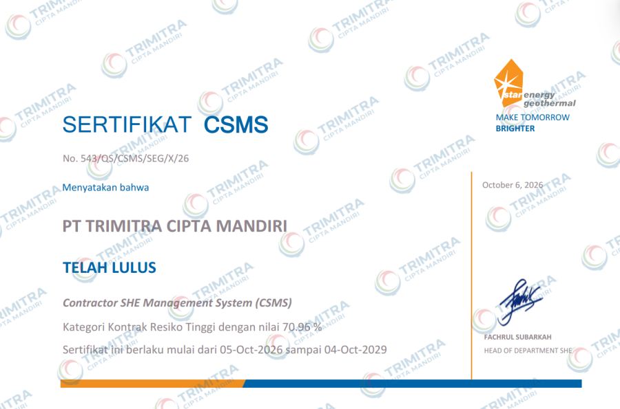 CSMS Star Energy Geothermal